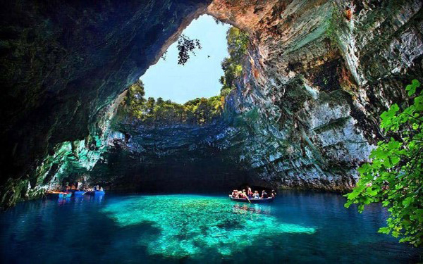 Visit Melissani Cave